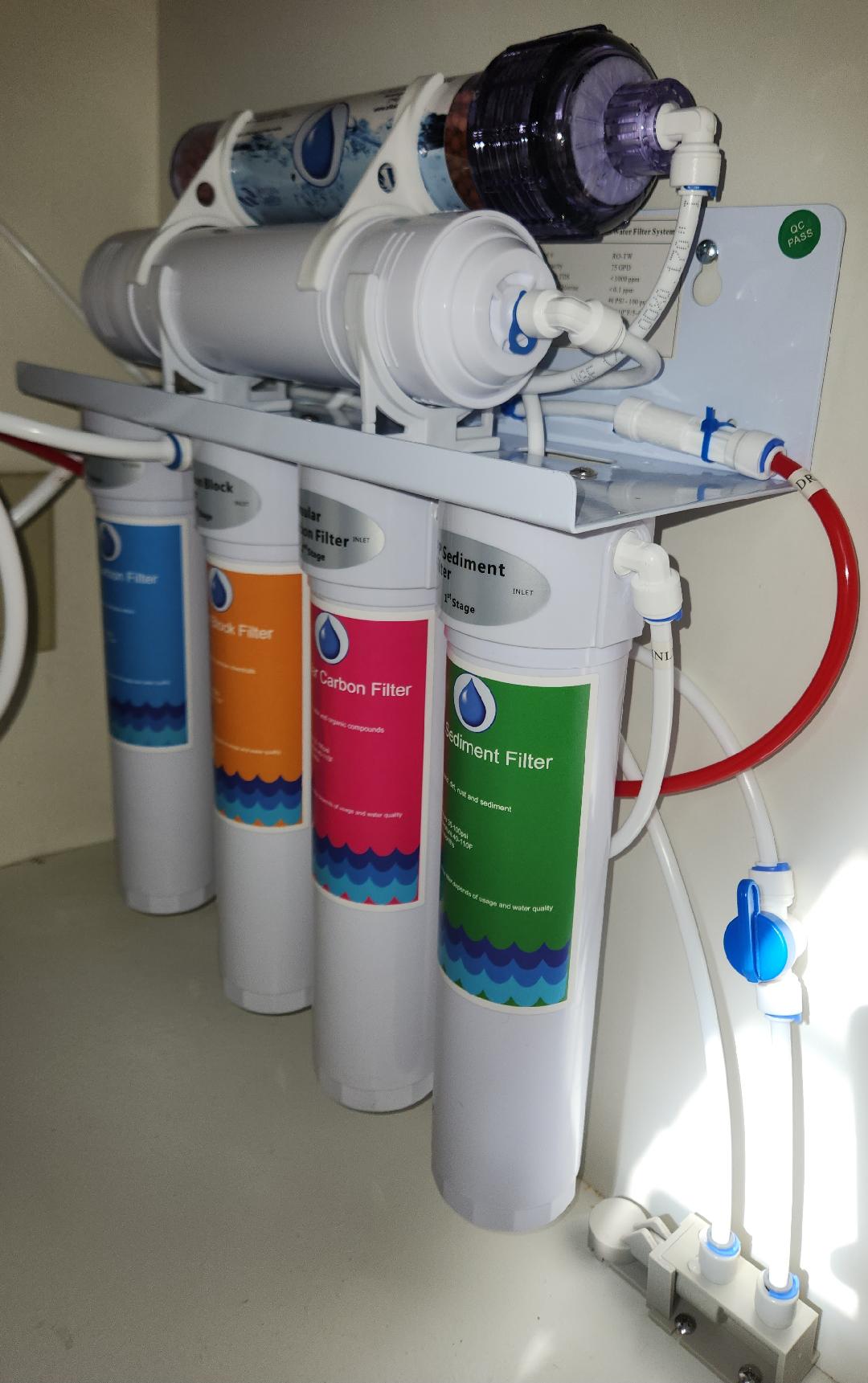 Deluxe 6 Stage Alkaline Water System "Bottlenose6"